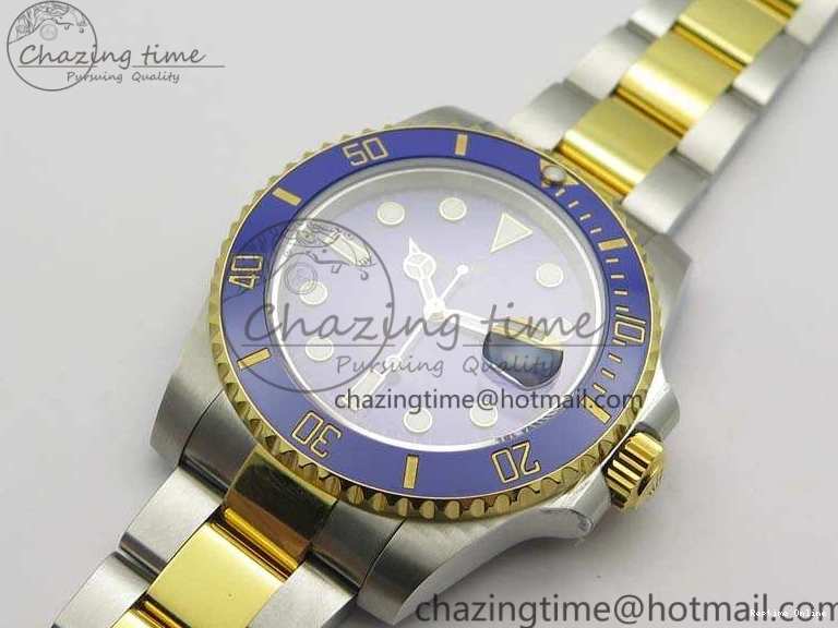 0401 Submariner 116613LB Wrapped SS YG VRF 1:1 Best Edition Blue Dial A Fashionable 3533